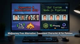 Midjourney Free Alternative: Solving Consistent Character AI Video (For Pennies)