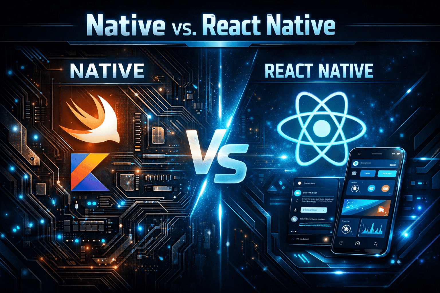 Native vs. React ile Mobil Uygulama Geliştirme: Projeniz İçin Hangisi En İyisi?